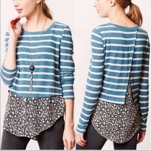 Postmark Anthropologie Ginny Pullover Top